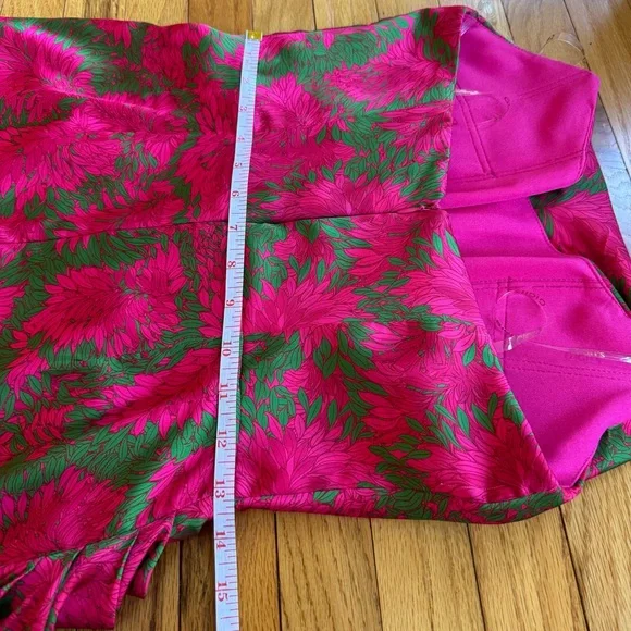 NWT GIGIIS Strapless Floral Gown – Pink/Green – Size S - Picture 12 of 12